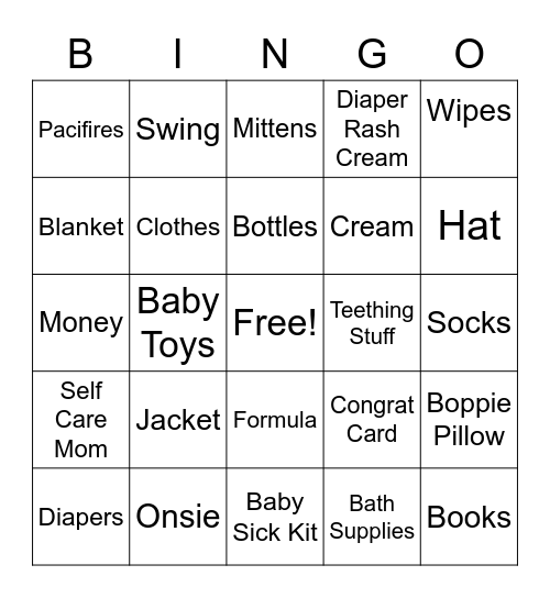 Alexis and LaNaya Bingo Card