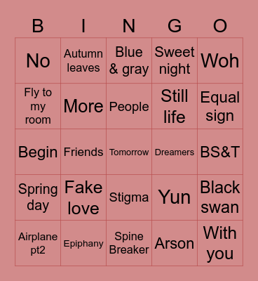 2014_Anushka Bingo Card