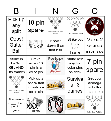Jingle Bowl Bingo Card