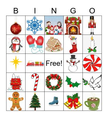 Christmas Bingo Card