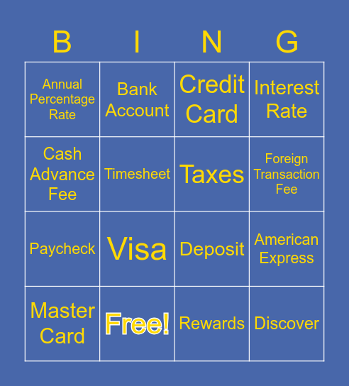 Vocabulary 12/18/2022 Bingo Card