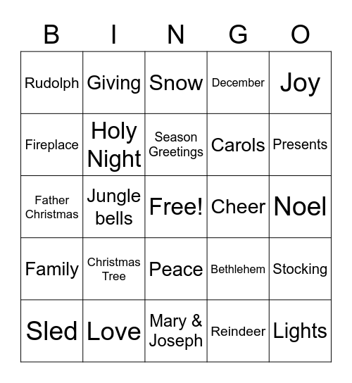 Lakeside Prosperity Bingo Card