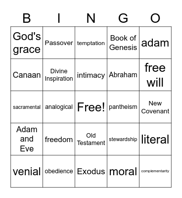 Midterm Exam Review Bingo Grade 7 Bingo Card