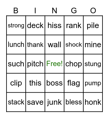 SPIRE2: All Concepts Bingo Card