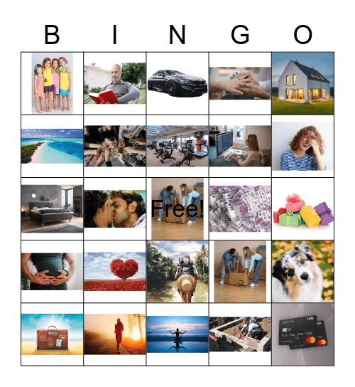 Ennustus Bingo Card