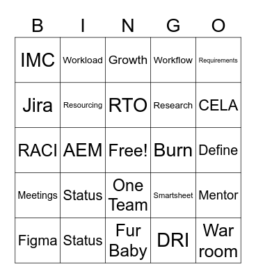 Team Green Bingo Extravaganza 1 Bingo Card