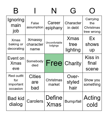 Brand New 2022 Hallmark Bingo Card