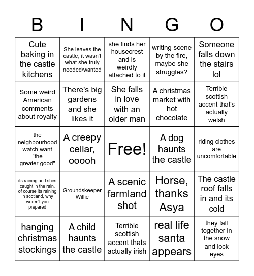 Untitled Bing Bingo Card