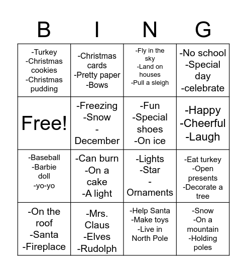 EA Bingo Card