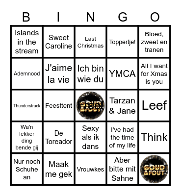 Goud & Fout 2022/2023!!! Bingo Card