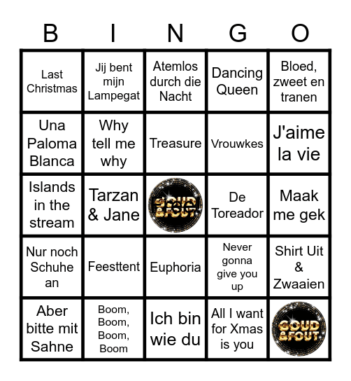 Goud & Fout 2022/2023!!! Bingo Card