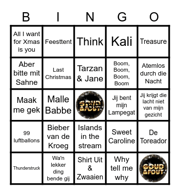 Goud & Fout 2022/2023!!! Bingo Card
