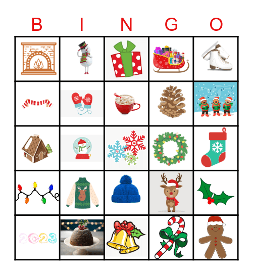 XMAS BINGO Card