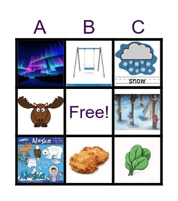 Hanukkah in Alaska BINGO Card