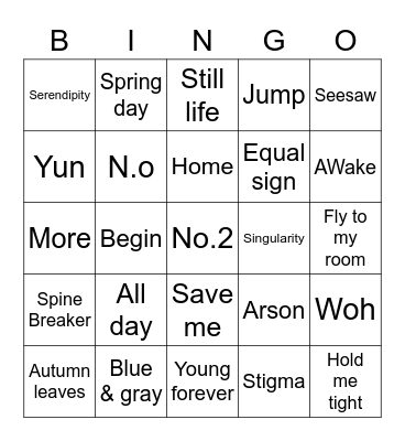 2014_Anushka Bingo Card