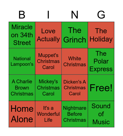 Westies Christmas bingo! Bingo Card