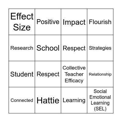 Connected Classrooms Bingo Card