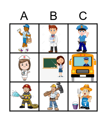 Who Am I? Bingo Card