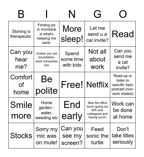 Liferay APAC BDR BINGO Card