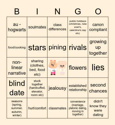 SEUNGSUNG Bingo Card