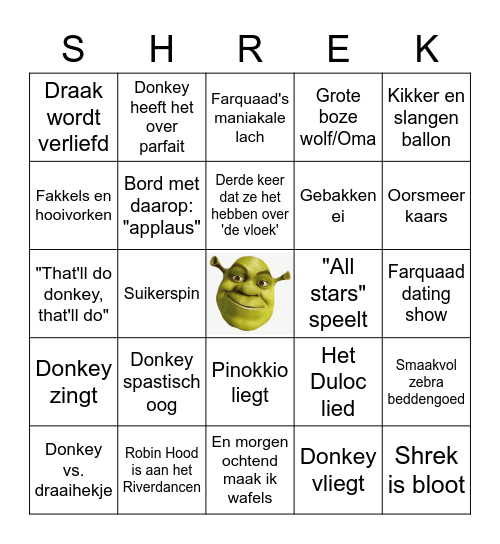 3F SHRERST Bingo Card