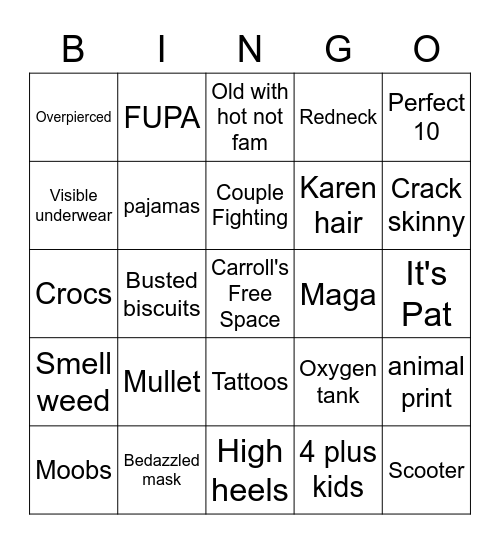 People Bingo 2022 Bingo Card