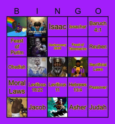 Only the Strong Survive Bingo Card