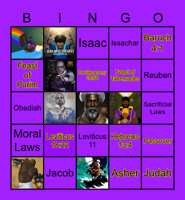 Only the Strong Survive Bingo Card