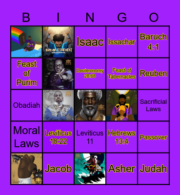 Only the Strong Survive Bingo Card