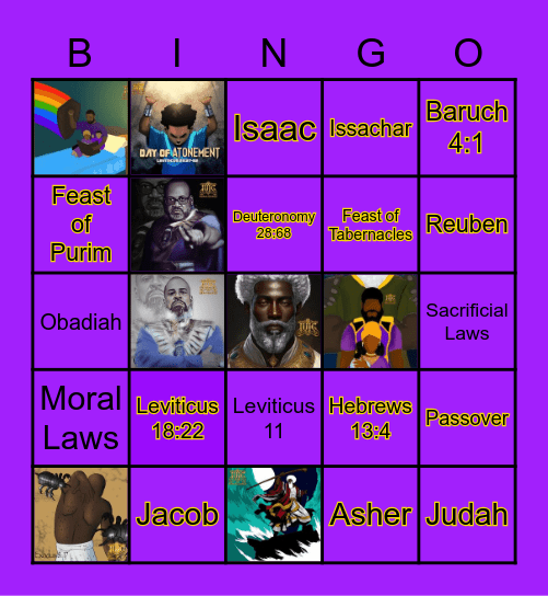 Only the Strong Survive Bingo Card