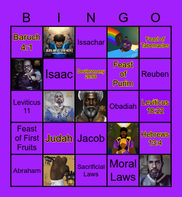 Only the Strong Survive Bingo Card