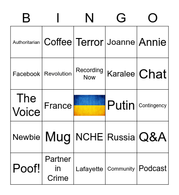 HMASDC - 12/23/2022 Bingo Card