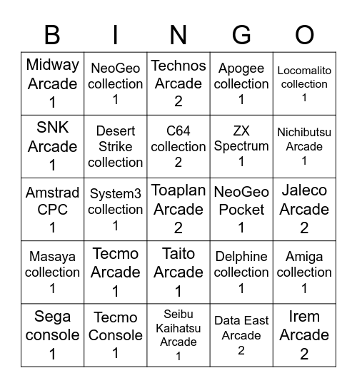 SantiVelasco Bingo Card