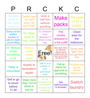 Tech Bingo Card