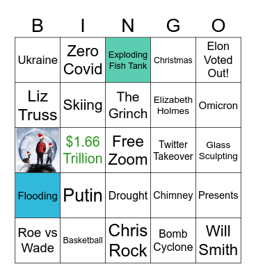 2023 or Bust BINGO! Bingo Card