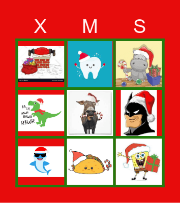 Funny Christmas Song Bingo! Bingo Card