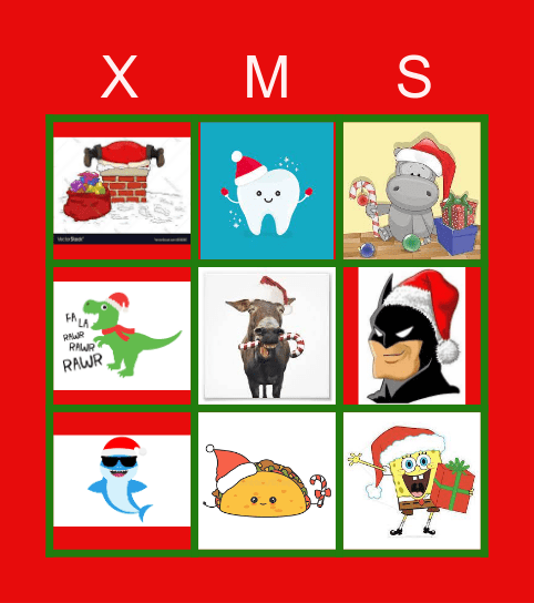 Funny Christmas Song Bingo! Bingo Card