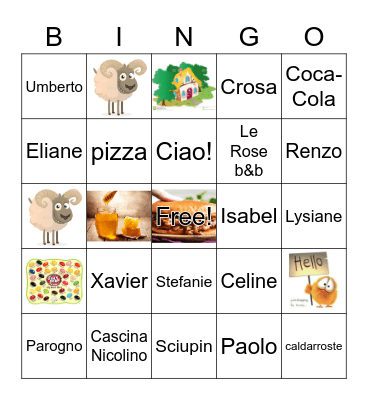 Buon Natale 2022! Bingo Card
