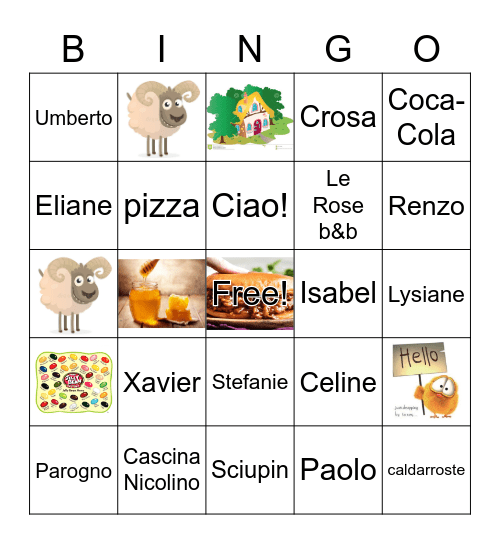 Buon Natale 2022! Bingo Card