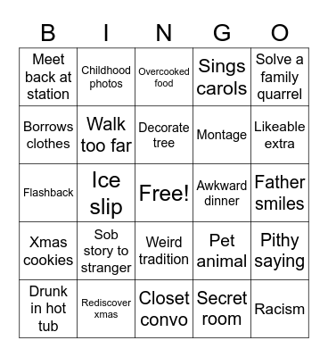 Cooprider Bingo Card
