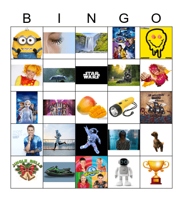 Moeke's Kerstbingo Card