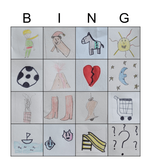 bingo musical Bingo Card