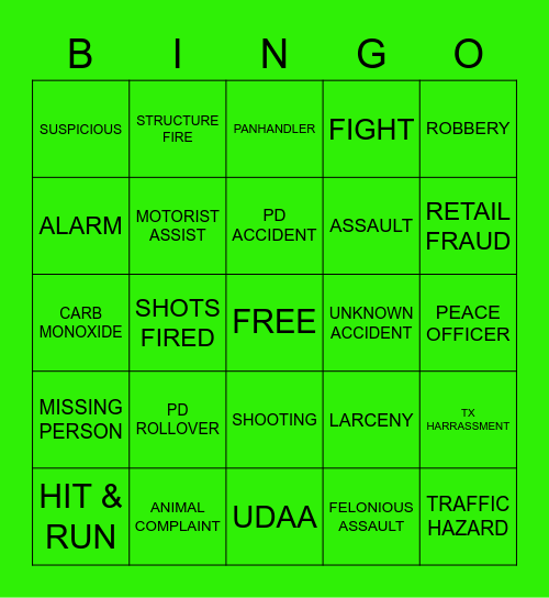 HOT MESS EXPRESS! Bingo Card