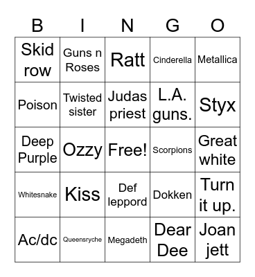 House of bingo Card