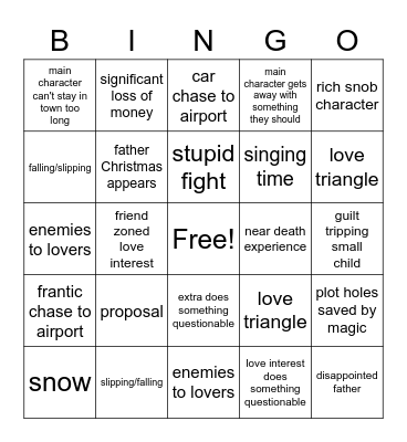 Christmas Bingo Card