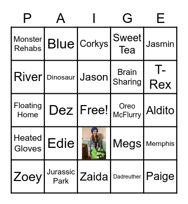 BIRTHDAY BINGO Card