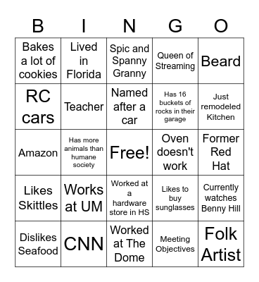 Christmas BINGO 2022 Bingo Card