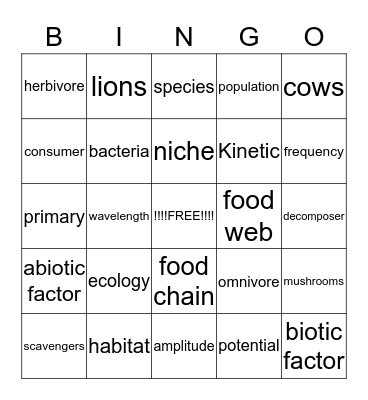 ❤BINGO❤ Bingo Card