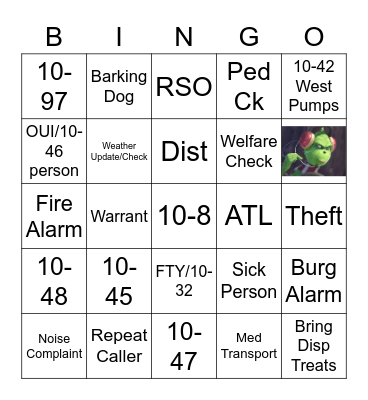 Christmas Bingo Take Two Bingo Card