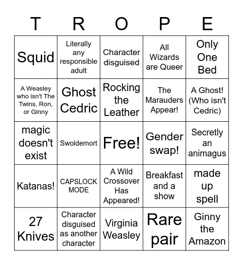 ClawTower FFFriday 2.0 Bingo Card